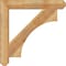 Ekena Millwork Westlake Craftsman Rough Sawn Bracket, Western Red Cedar, 4"W x 30"D x 30"H BKT04X30X30WTL04RWR - alternate 4